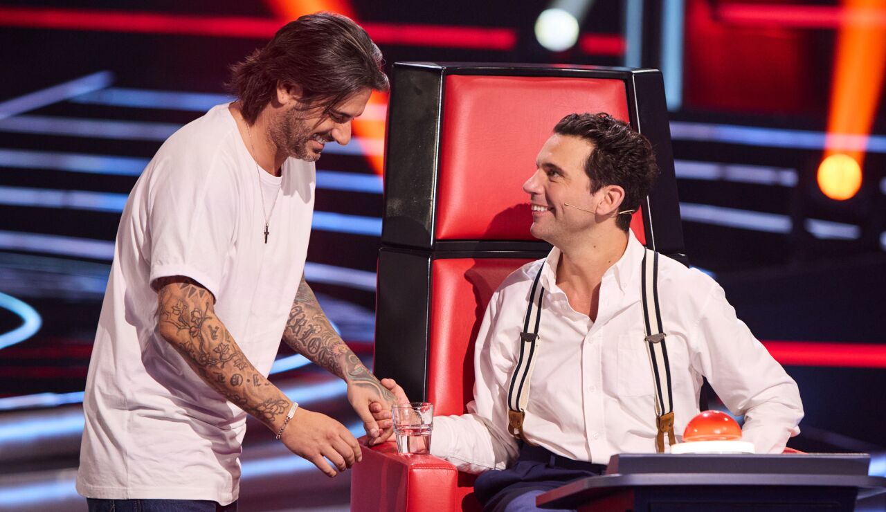 Mika y Melendi en La Voz