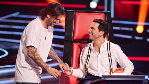 Mika y Melendi en La Voz