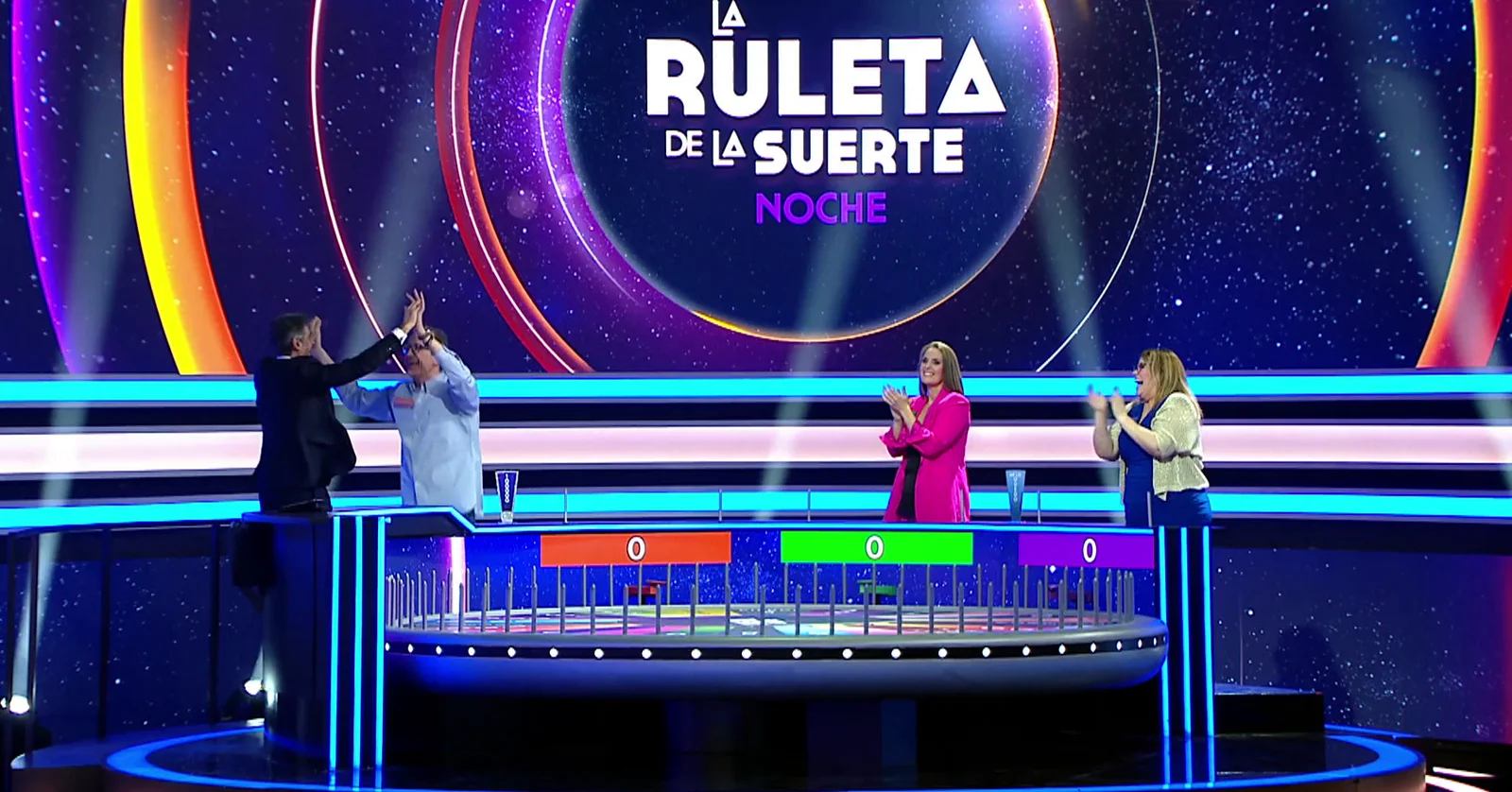 La emoción se apodera del plató