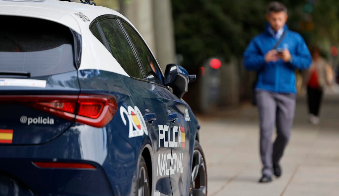 Imagen de un coche de la Polic&iacute;a Nacional