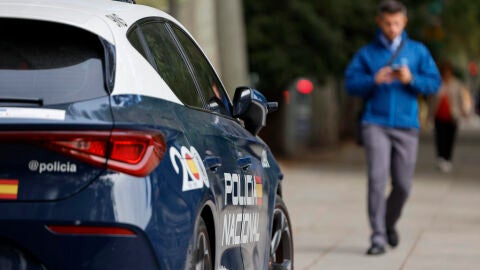 Imagen de un coche de la Polic&iacute;a Nacional
