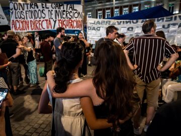 Acampados en Sol
