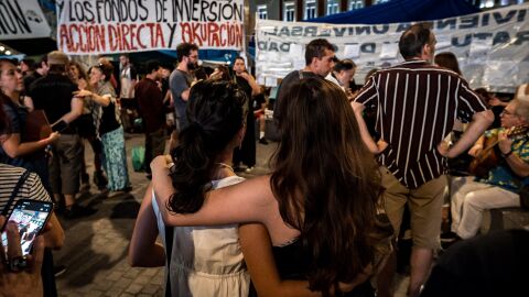 Acampados en Sol