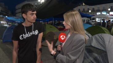 El&iacute;as, acampado en Sol