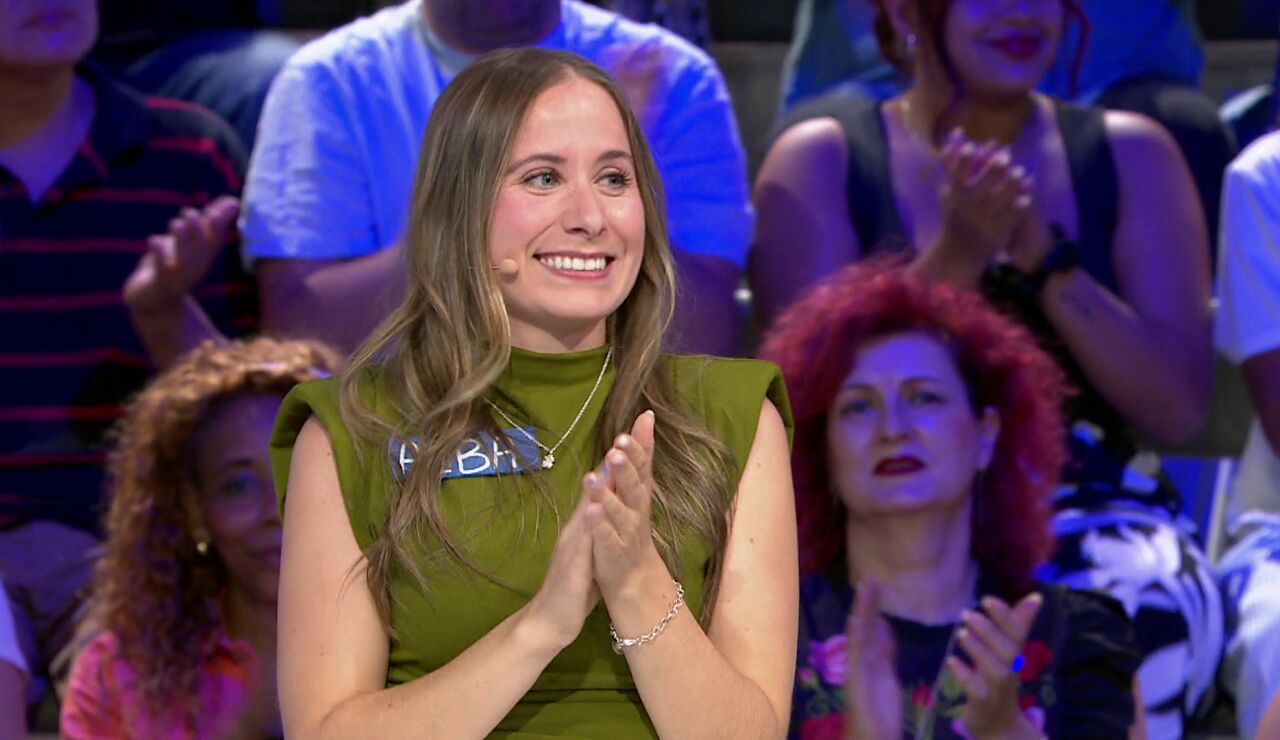 Alba en La ruleta de la suerte