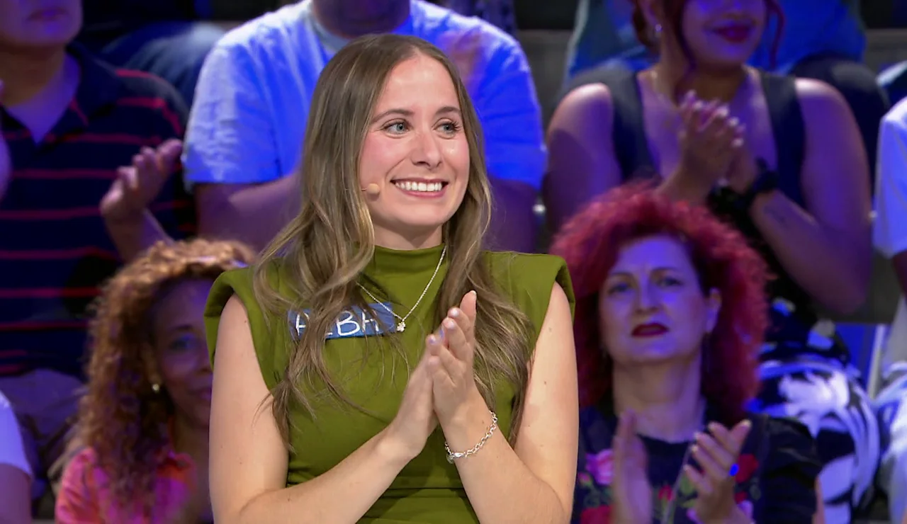Alba en La ruleta de la suerte