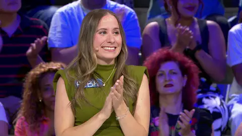 Alba en La ruleta de la suerte Alba en La ruleta de la suerte