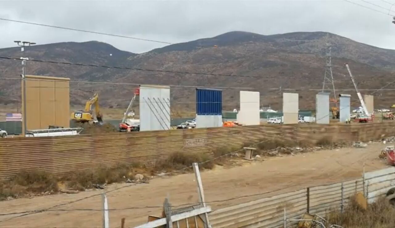 Muro entre EEUU y M&eacute;xico