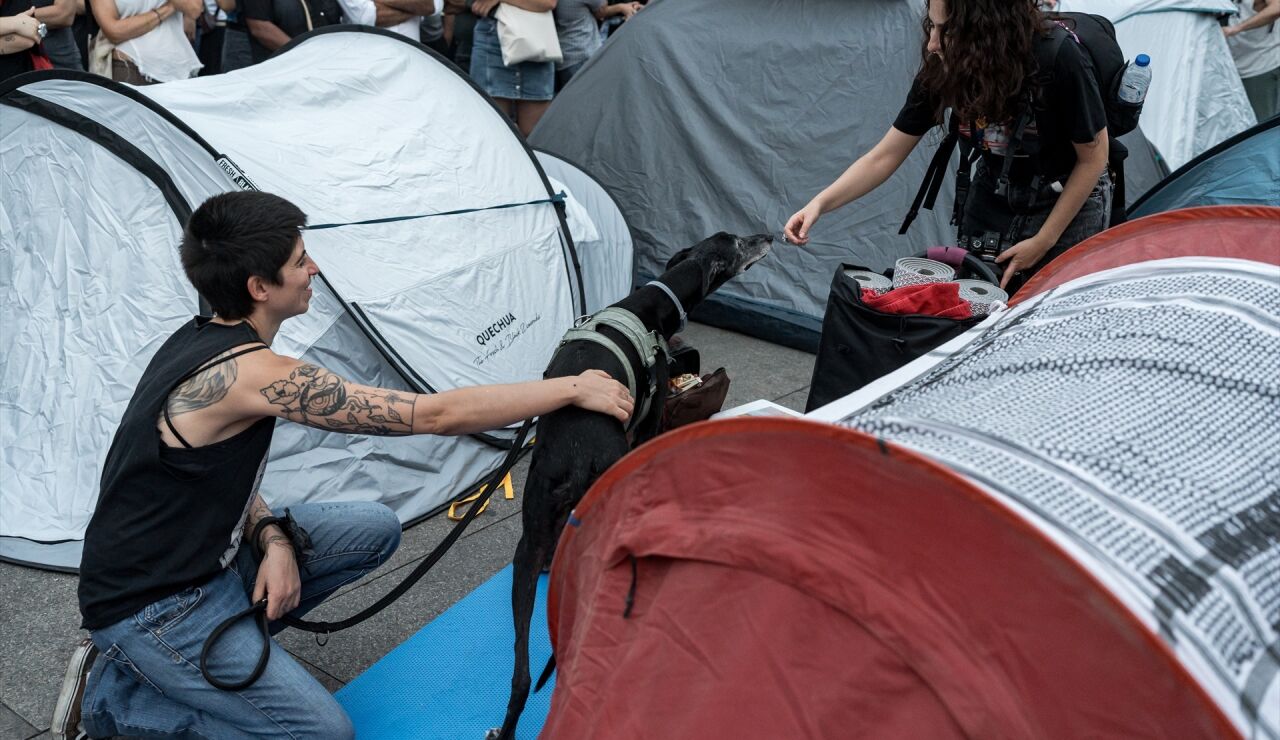 Acampada en Sol