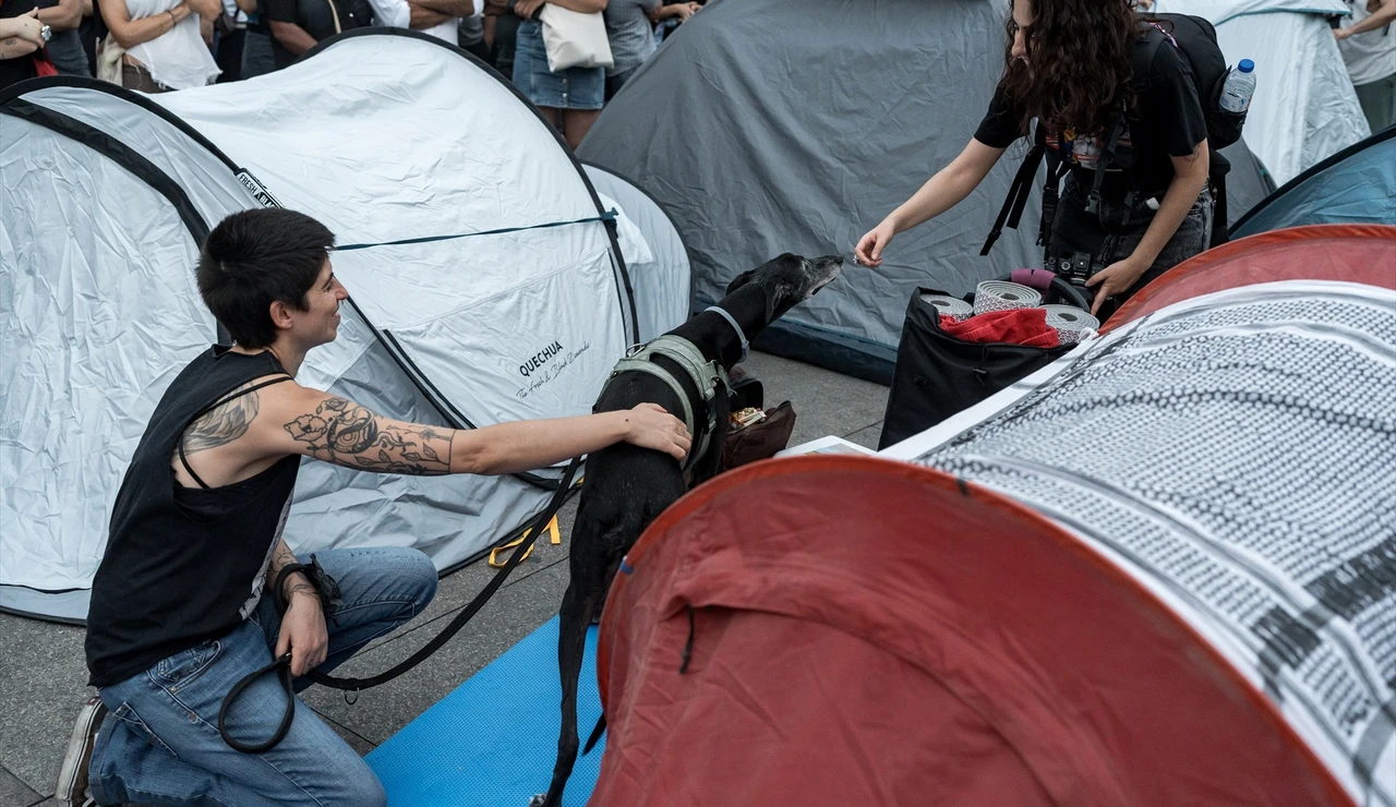 Acampada en Sol