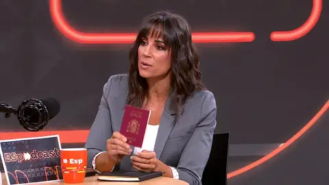 Lorena García en Espejo Público. Lorena García en Espejo Público.