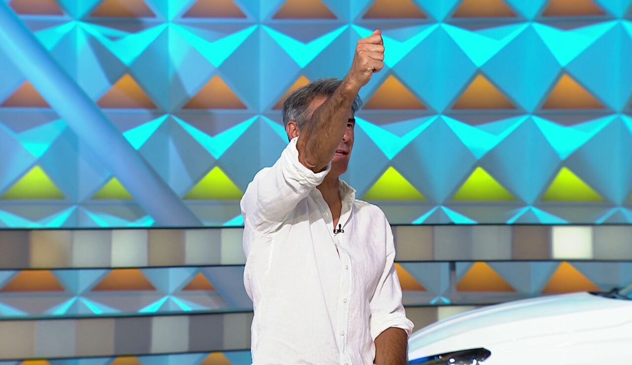 Jorge Fern&aacute;ndez en La ruleta de la suerte