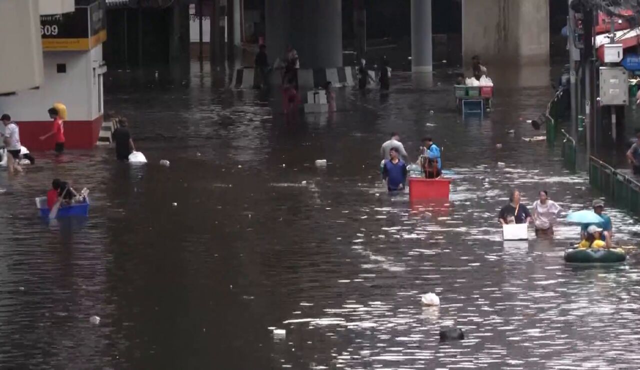 Inundaciones Bangkok
