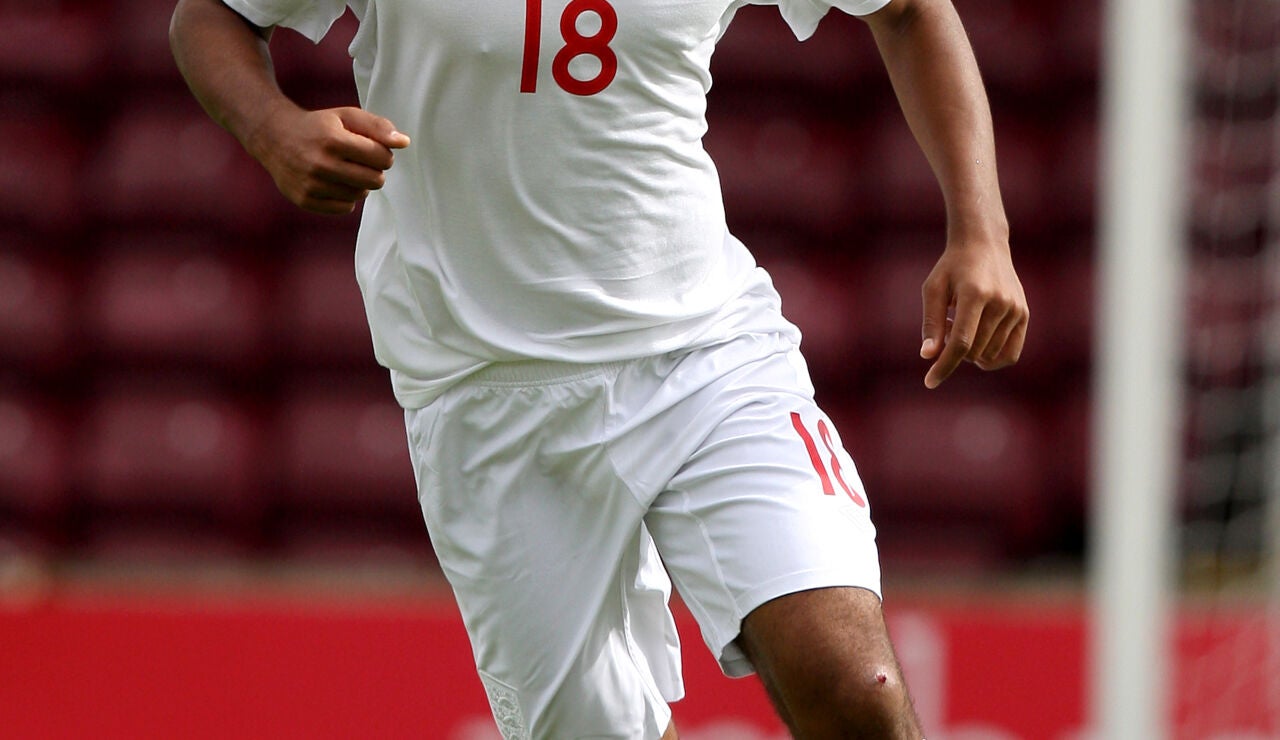  Courtney Meppen-Walter con la sub-18 de Inglaterra (archivo)