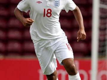  Courtney Meppen-Walter con la sub-18 de Inglaterra (archivo)