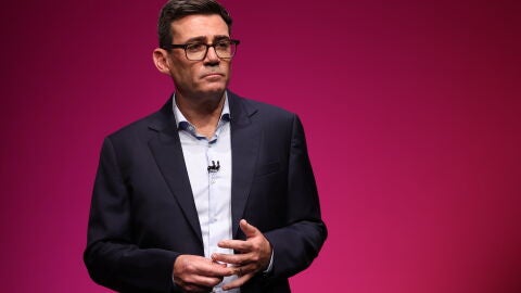 El primer ministro y l&iacute;der laborista del Reino Unido, Andy Burnham