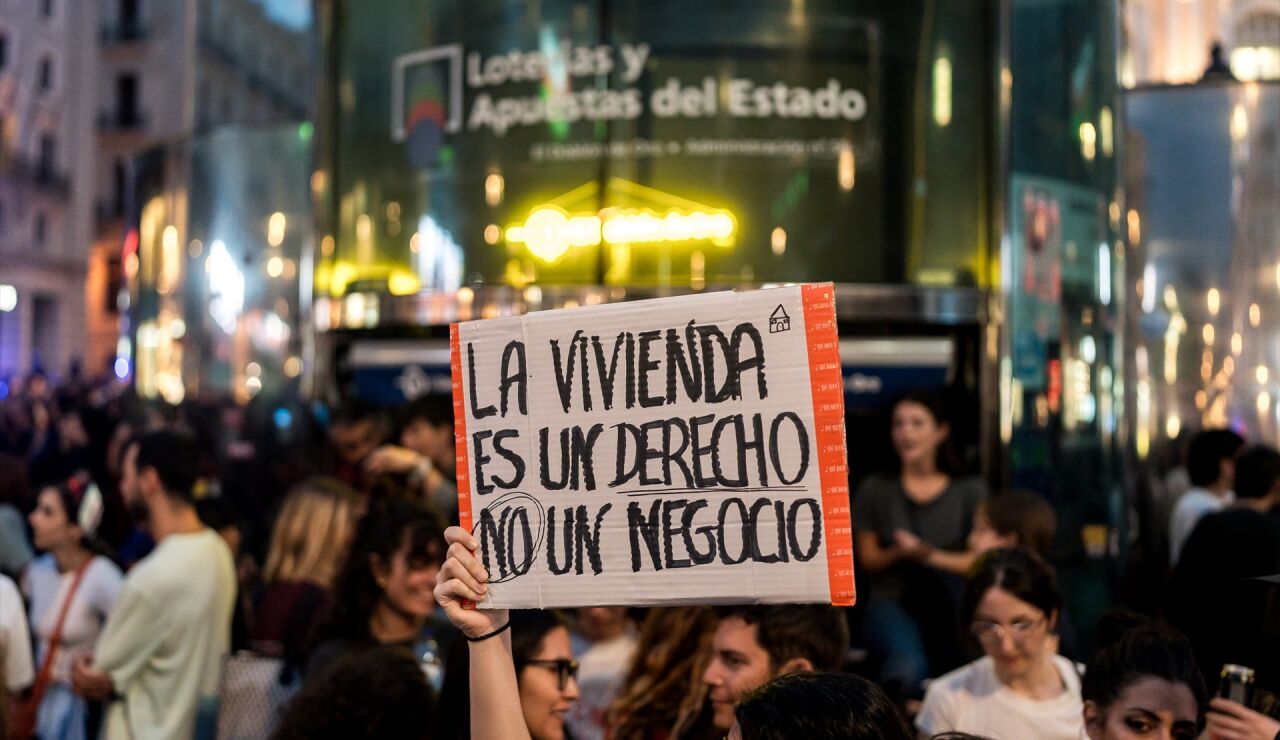 Acampados en Sol