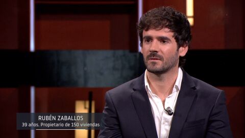 Rub&eacute;n Zaballos, propietario de 150 viviendas: "He tenido inquiokupas, okupas, centros de venta de droga..."
