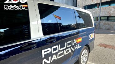 Veh&iacute;culo de la Polic&iacute;a Nacional
