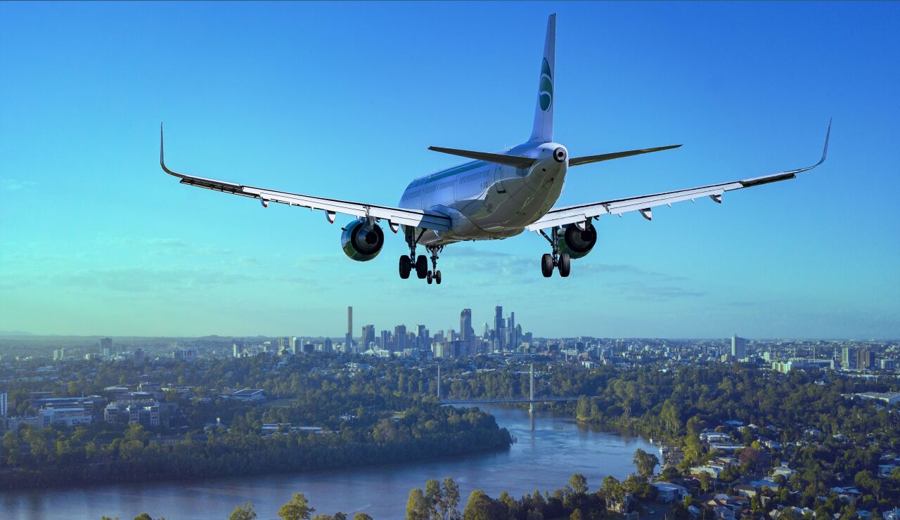 Imagen de archivo de un avi&oacute;n