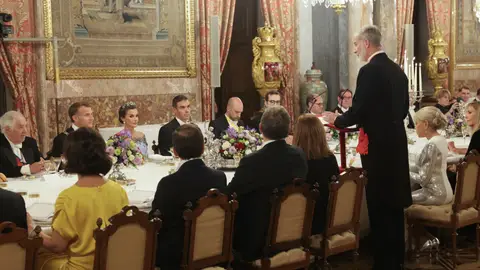 Cena de gala en el Palacio Real de Madrid Cena de gala en el Palacio Real de Madrid