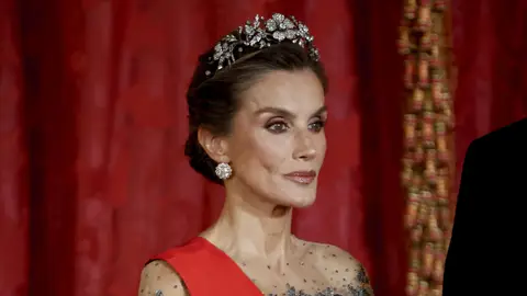 La tiara floral de la reina Letizia La tiara floral de la reina Letizia