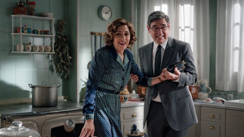 Manuela y Eduardo en el capítulo 662 de Sueños de libertad 