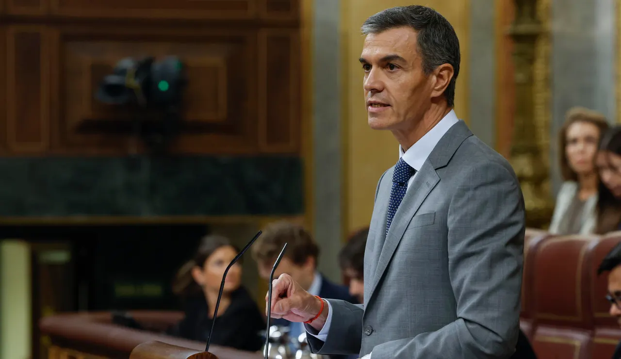 Pedro Sánchez en el Congreso