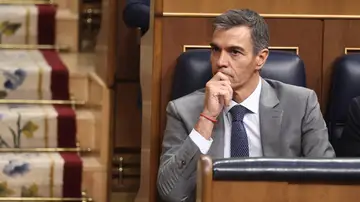 Pedro Sánchez, durante la sesión extraordinaria para votar los dos reales decretos de ley de vivienda Pedro Sánchez, durante la sesión extraordinaria para votar los dos reales decretos de ley de vivienda