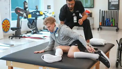 Ryan Lasko, en plena recuperación Ryan Lasko, en plena recuperación