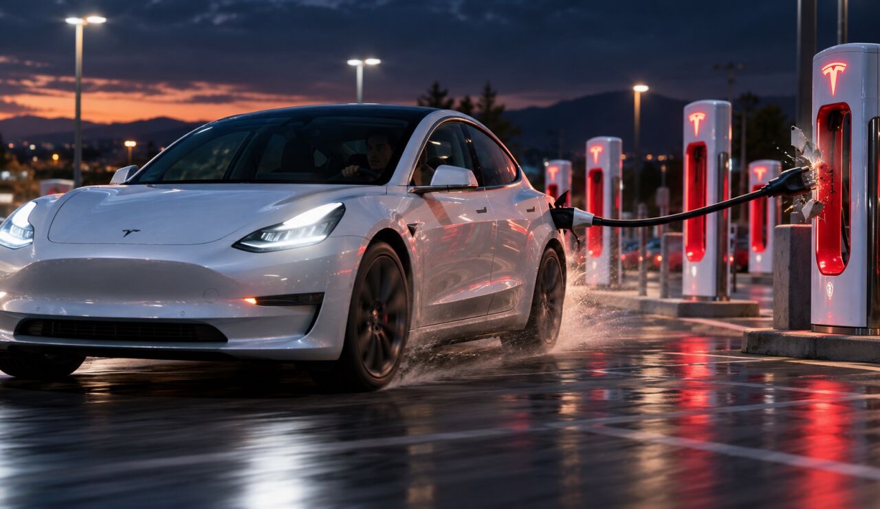 Tesla estrena una funci&oacute;n que puede da&ntilde;ar tu coche, pero que podr&iacute;a salvarte en una emergencia