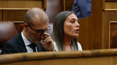 La portavoz de Junts Míriam Nogueras asiste al pleno del Congreso este viernes La portavoz de Junts Míriam Nogueras asiste al pleno del Congreso este viernes