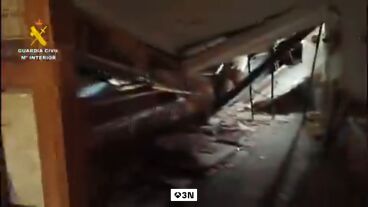 V&iacute;deo: se derrumba un bar en San Vicente de la Sonsierra, Logro&ntilde;o, y deja ocho trasladados al hospital