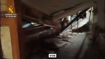 V&iacute;deo: se derrumba un bar en San Vicente de la Sonsierra, Logro&ntilde;o, y deja ocho trasladados al hospital