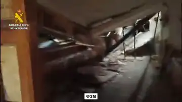 Vídeo: se derrumba un bar en San Vicente de la Sonsierra, Logroño, y deja ocho trasladados al hospital Vídeo: se derrumba un bar en San Vicente de la Sonsierra, Logroño, y deja ocho trasladados al hospital