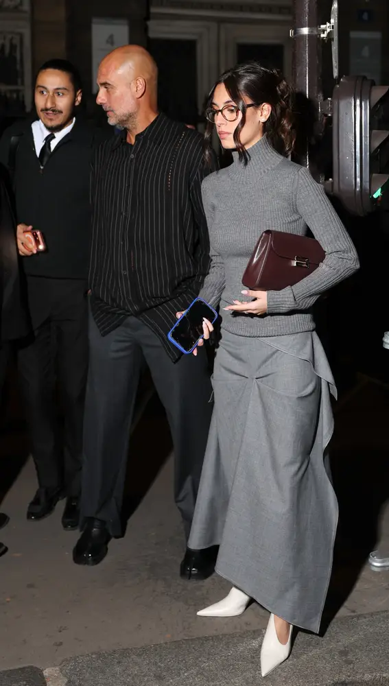 Pep Guardiola y su hija Valentina en la Semana de la Moda de París Pep Guardiola y su hija Valentina en la Semana de la Moda de París