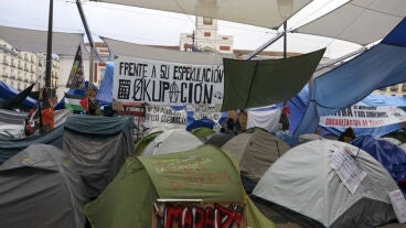 Acampada en Sol