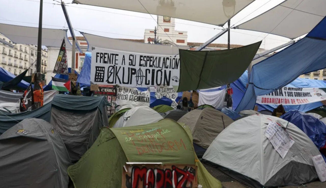 Acampada en Sol