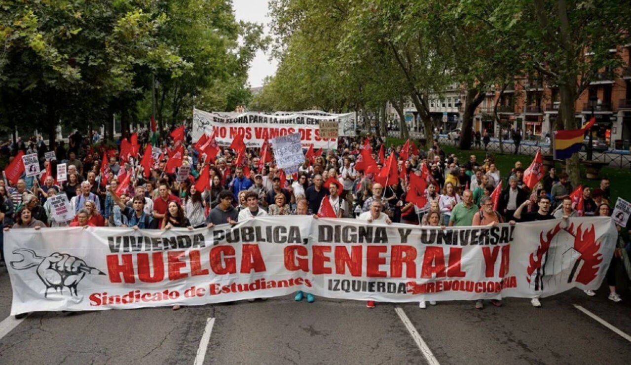 Manifestaci&oacute;n en Madrid por la vivienda