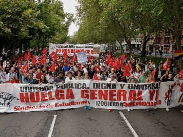 Manifestaci&oacute;n en Madrid por la vivienda