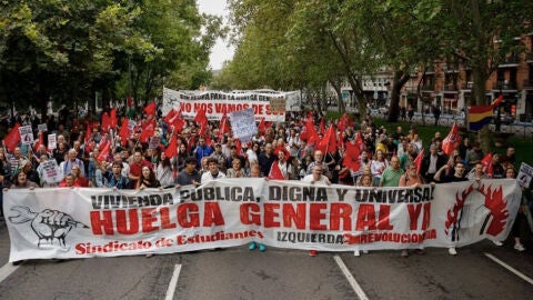 Manifestaci&oacute;n en Madrid por la vivienda