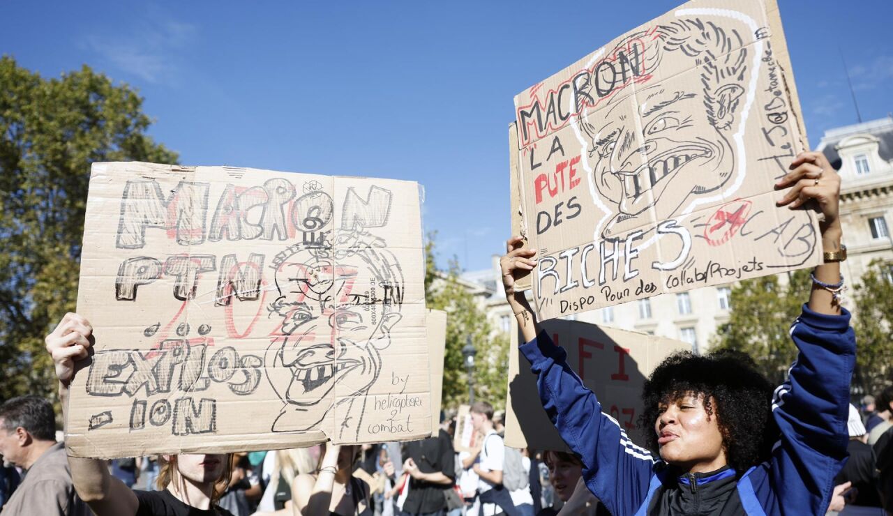 Protestas Francia