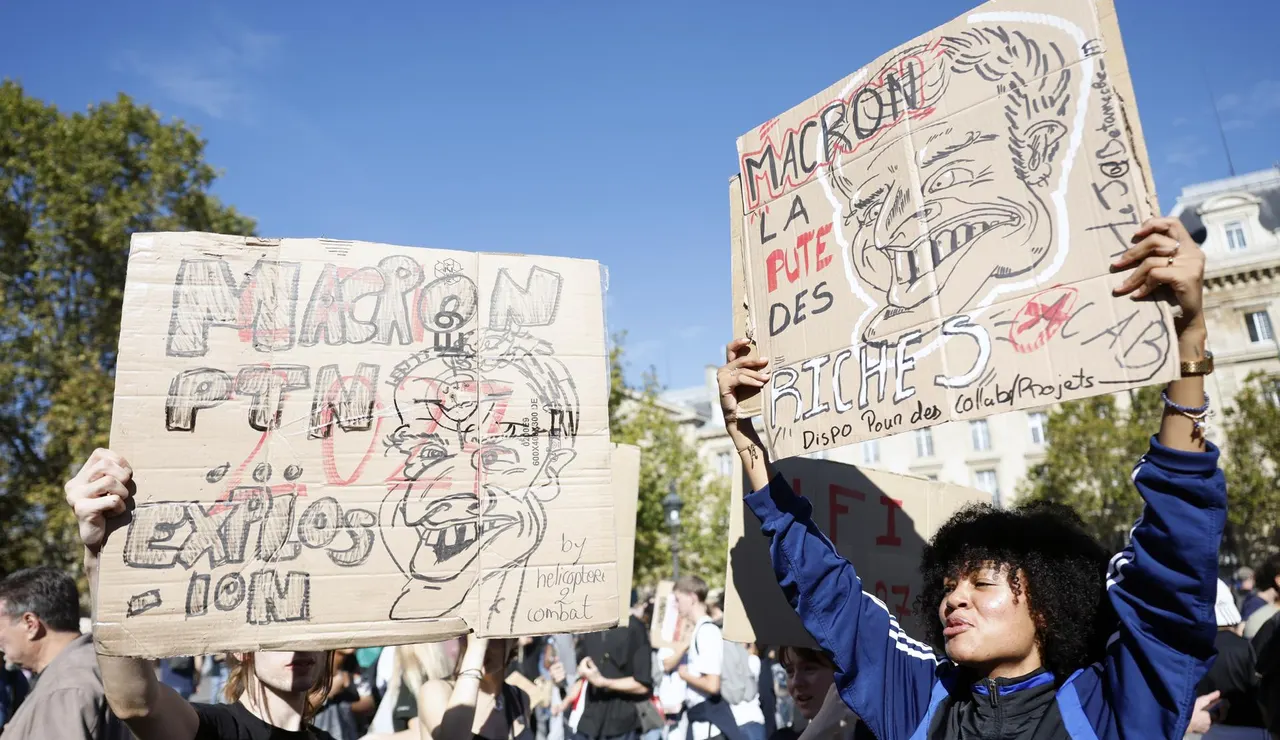 Protestas Francia