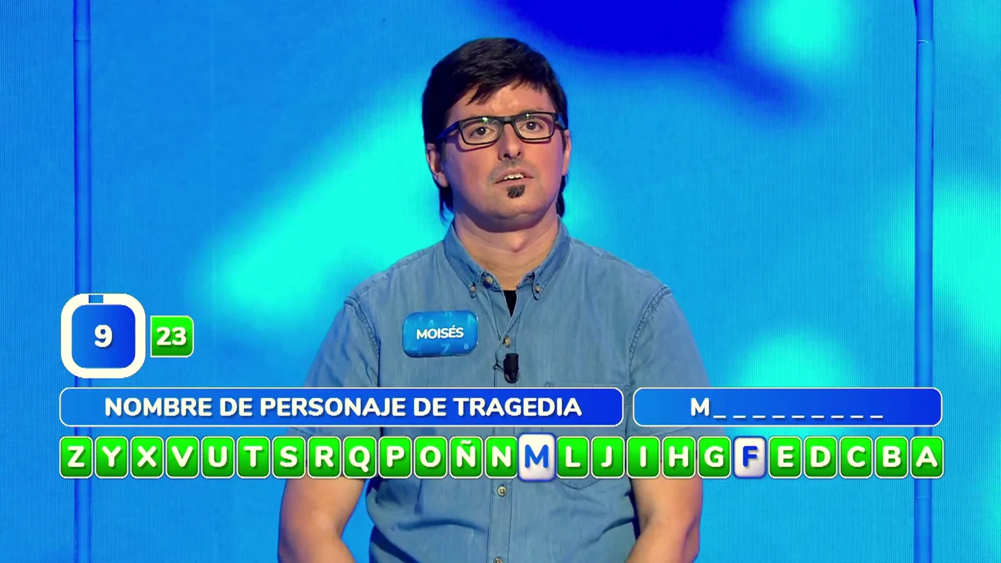 Moisés vuelve a los 23 aciertos y aprovecha el tropiezo de David en AlaZ Moisés vuelve a los 23 aciertos y aprovecha el tropiezo de David en AlaZ