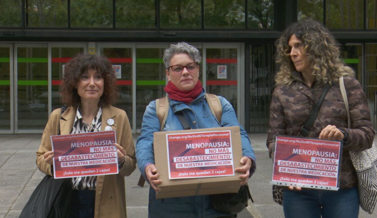 Firmas contra el desabastecimiento de medicamentos para la menopausia