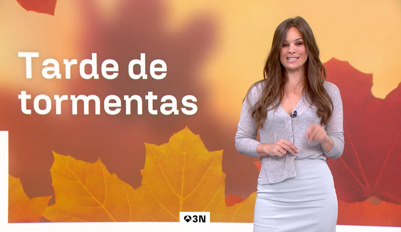 Mercedes Martín y la previsión del tiempo del 7 de octubre