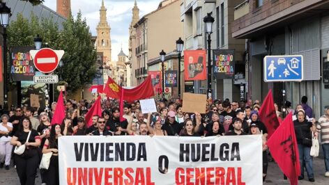 Manifestaci&oacute;n por la vivienda