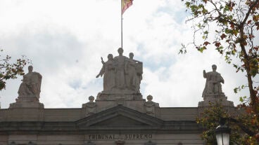 Vista de la sede del Tribunal Supremo
