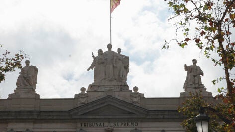Vista de la sede del Tribunal Supremo