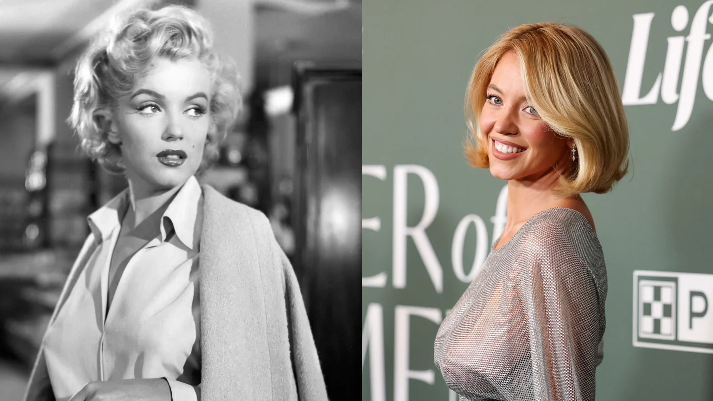 Sydney Sweeney y Marilyn Monroe Sydney Sweeney y Marilyn Monroe